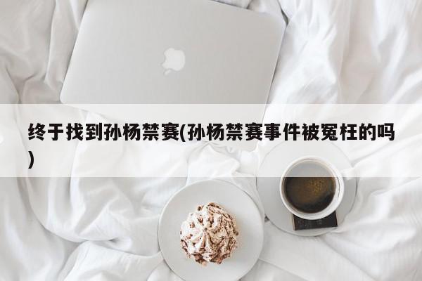 终于找到孙杨禁赛(孙杨禁赛事件被冤枉的吗)