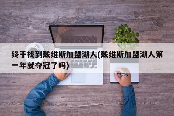 终于找到戴维斯加盟湖人(戴维斯加盟湖人第一年就夺冠了吗)